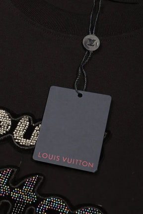 CAMISETA LOUIS VUITTON BEAD-EMBROIDERED