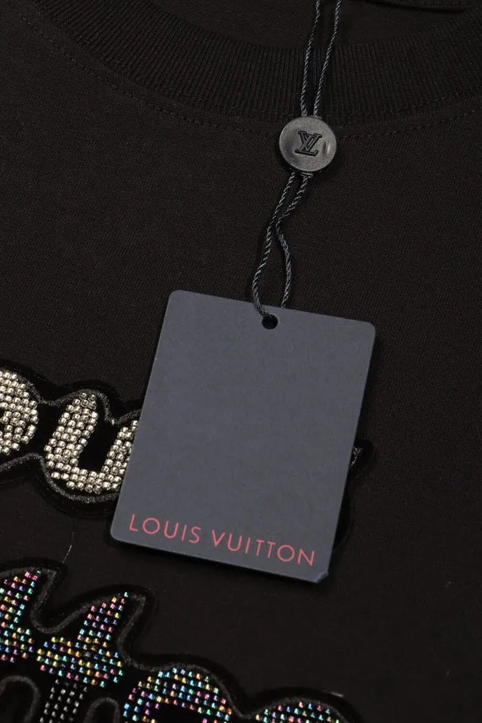 CAMISETA LOUIS VUITTON BEAD-EMBROIDERED