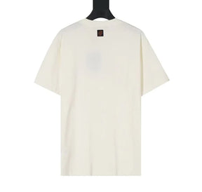 CAMISETA LOUIS VUITTON WHITE EMBROIDERED LOVERS
