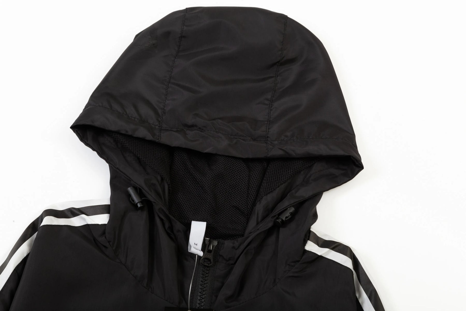 JAQUETA ADIDAS BLACK WITH HOOD SPORTSWEAR