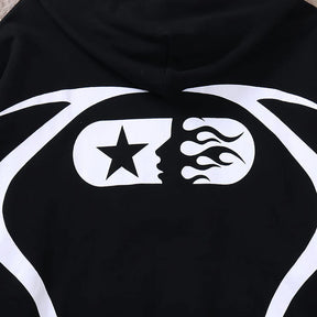 MOLETOM HELLSTAR SPORTS JET BLACK