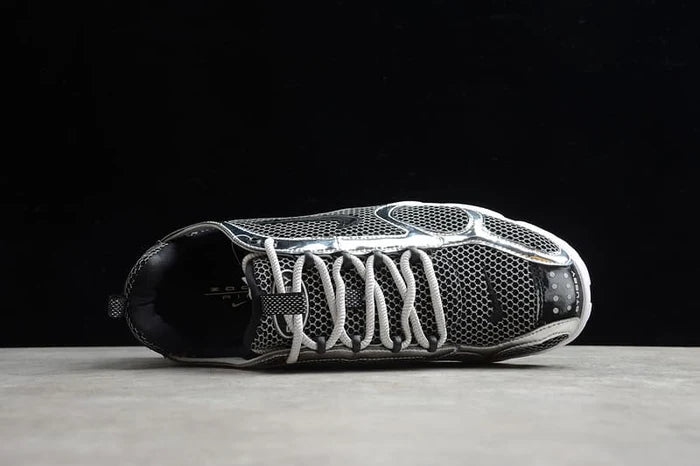 TÊNIS NIKE X STUSSY - AIR ZOOM SPIRIDON CAGE 2 "PURE PLATINUM"
