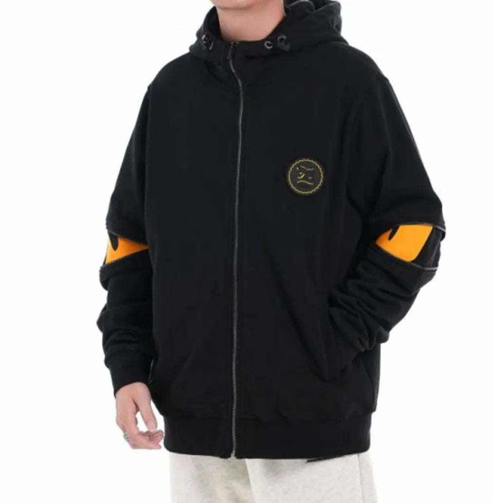 MOLETOM FENDI MONSTER EYES ZIP-UP “BLACK”