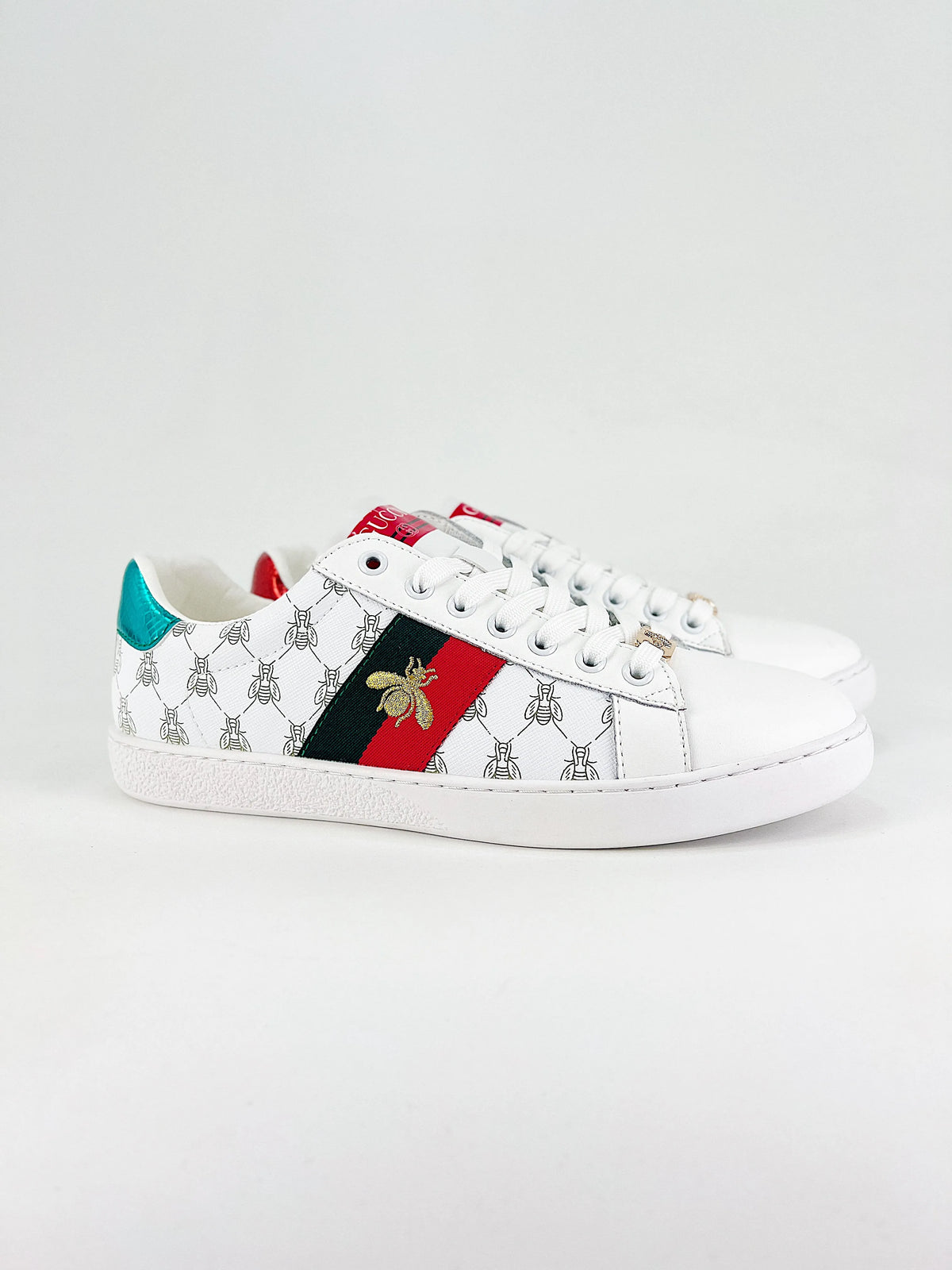 TÊNIS GUCCI ACE BEE WHITE