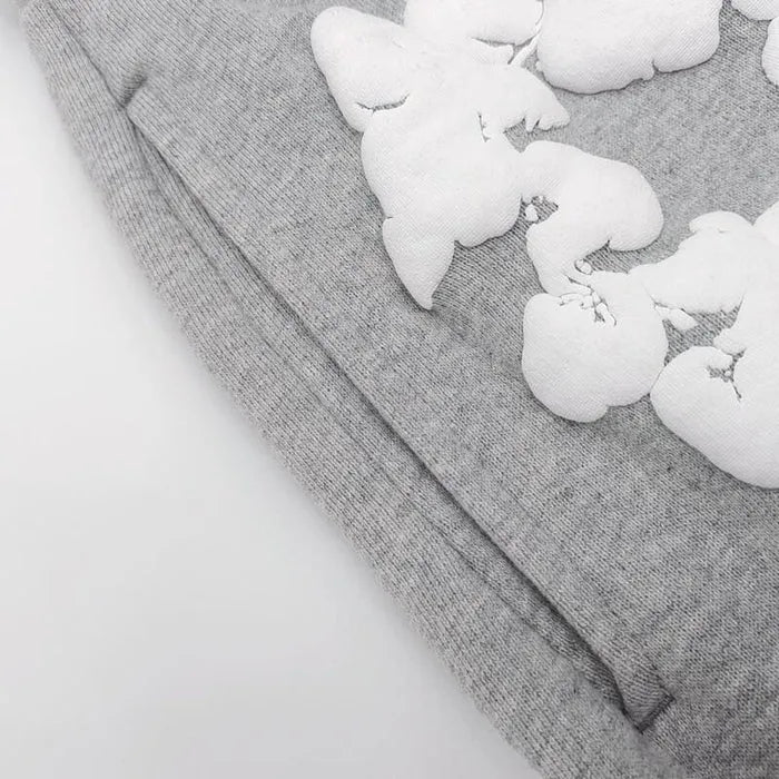 CALÇA DENIM TEARS THE COTTON WREATH BLACK