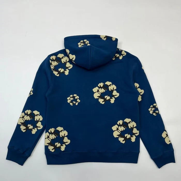 MOLETOM DENIM TEARS THE COTTON WREATH BROWN