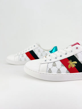 TÊNIS GUCCI ACE BEE WHITE