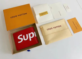 CARTEIRA SUPREME X LOUIS VUITTON