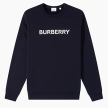 MOLETOM BURBERRY LOGO NAVY