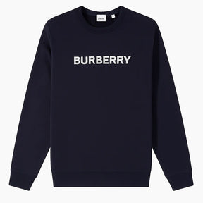 MOLETOM BURBERRY LOGO NAVY