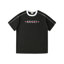 CAMISETA GUCCI LOGO STRIPE WHITE