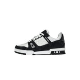 TÊNIS LOUIS VUITTON TRAINER LOW DENIM NOIR