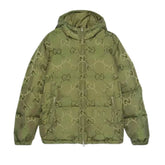 JAQUETA GUCCI GG CANVAS JUMBO PUFFER “GREEN”