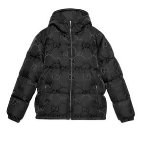 JAQUETA GUCCI GG CANVAS JUMBO PUFFER “BLACK”