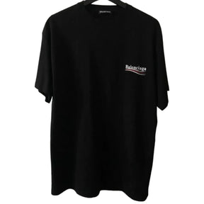 CAMISETA OVERSIZED COM LOGO BALENCIAGA