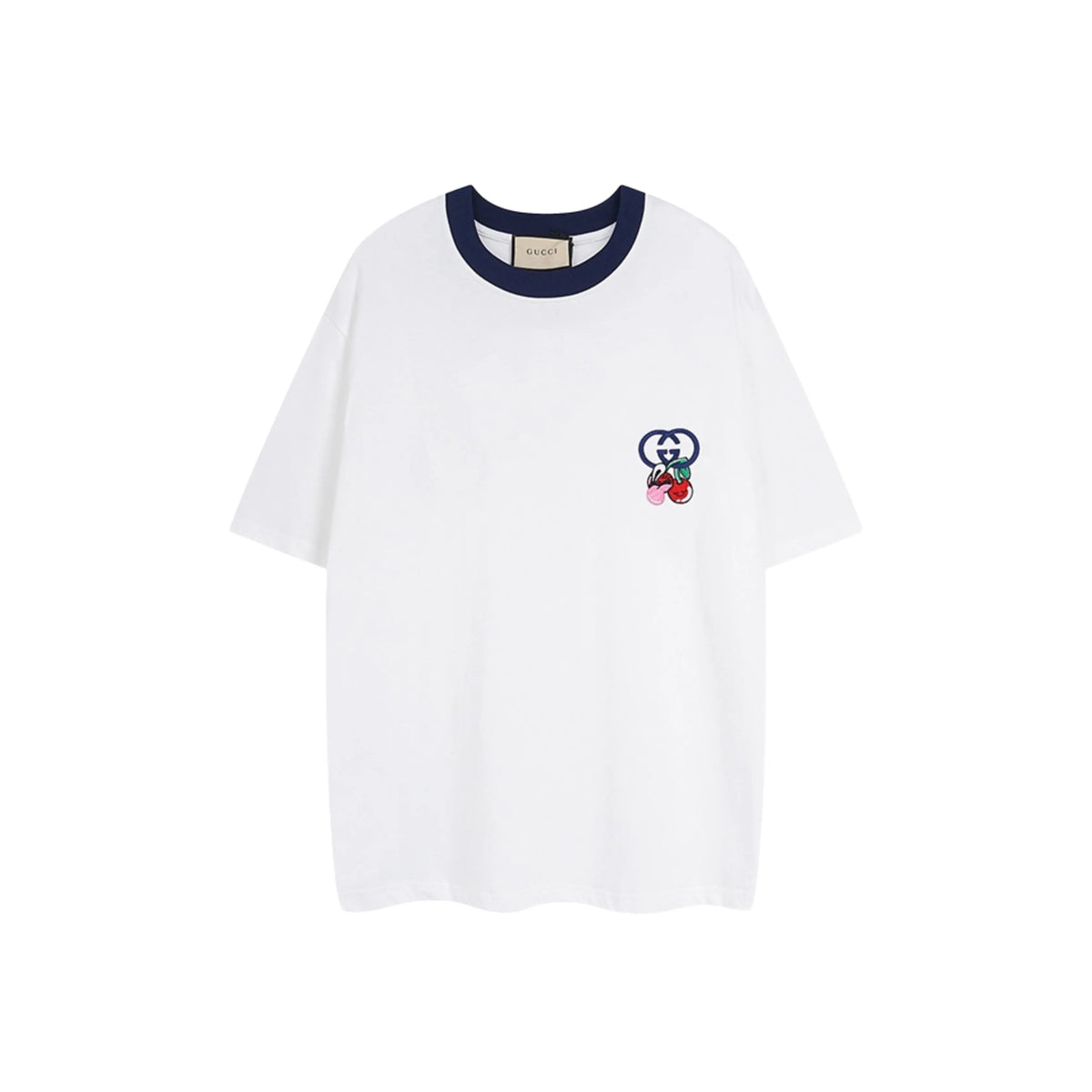 CAMISETA GUCCI CHERRY LOGO WHITE