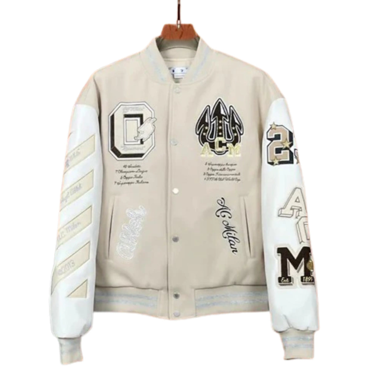 JAQUETA OFF WHITE ABLON