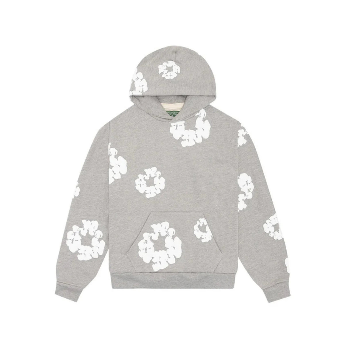 MOLETOM DENIM TEARS THE COTTON WREATH BROWN