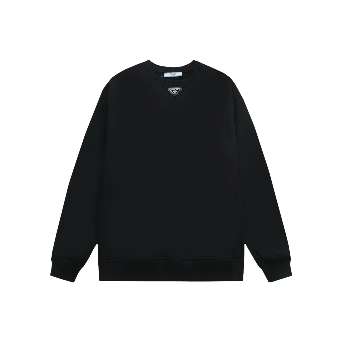MOLETOM PRADA CREWNECK BLACK