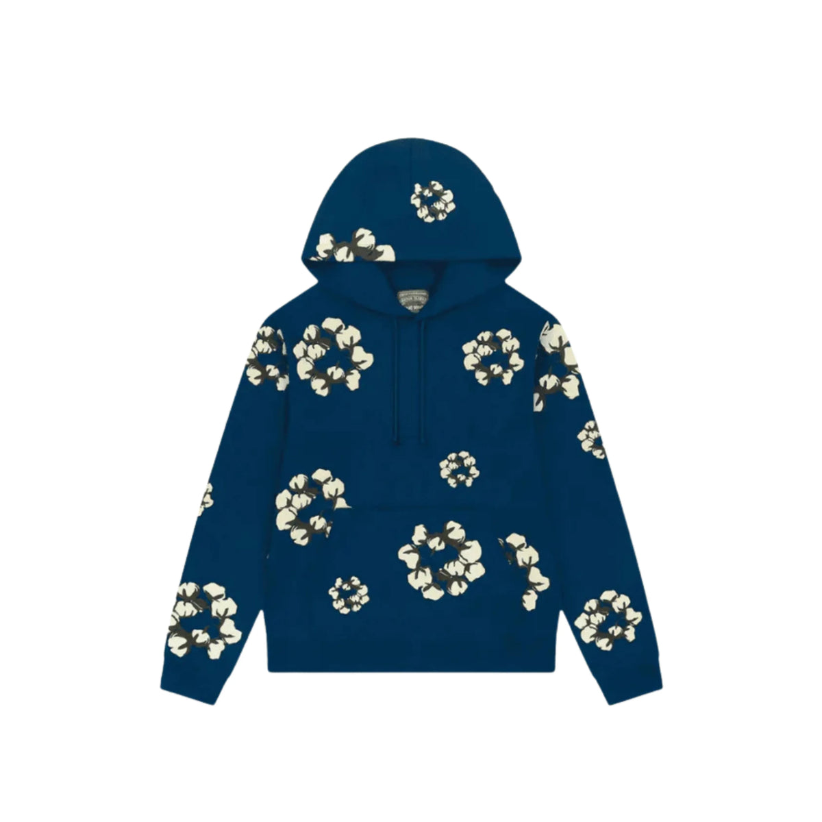 MOLETOM DENIM TEARS THE COTTON WREATH BROWN