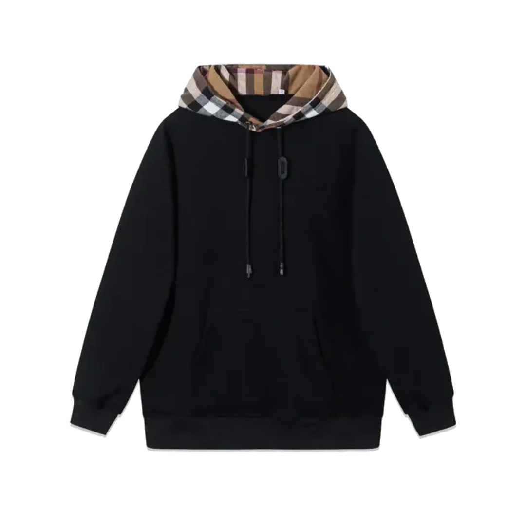 MOLETOM BURBERRY BLACK BASIC