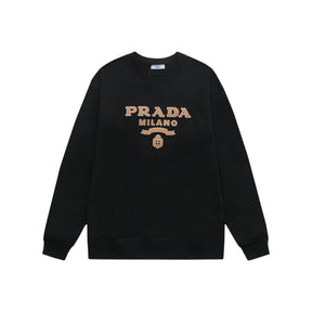 MOLETOM PRADA MILANO BLACK