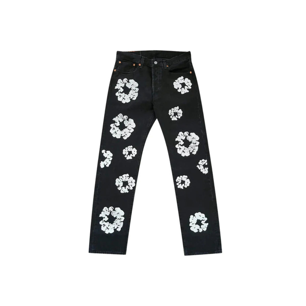 CALÇA DENIM TEARS X LEVI'S COTTON WREATH JEAN BLACK