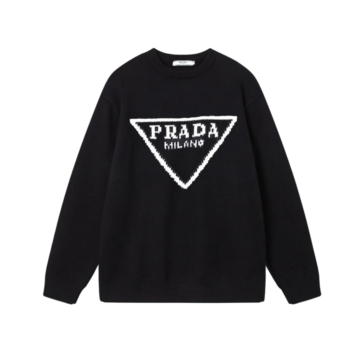 SUÉTER PRADA TRIANGLE BLACK