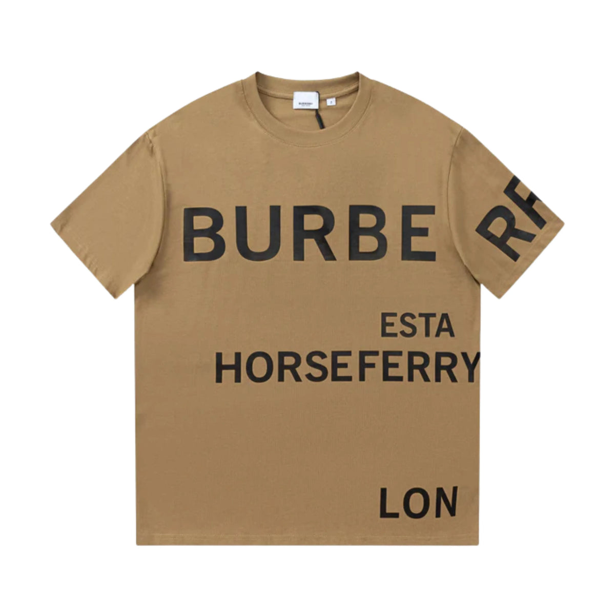 CAMISETA BURBERRY ESTAMPADA "BEIGE”