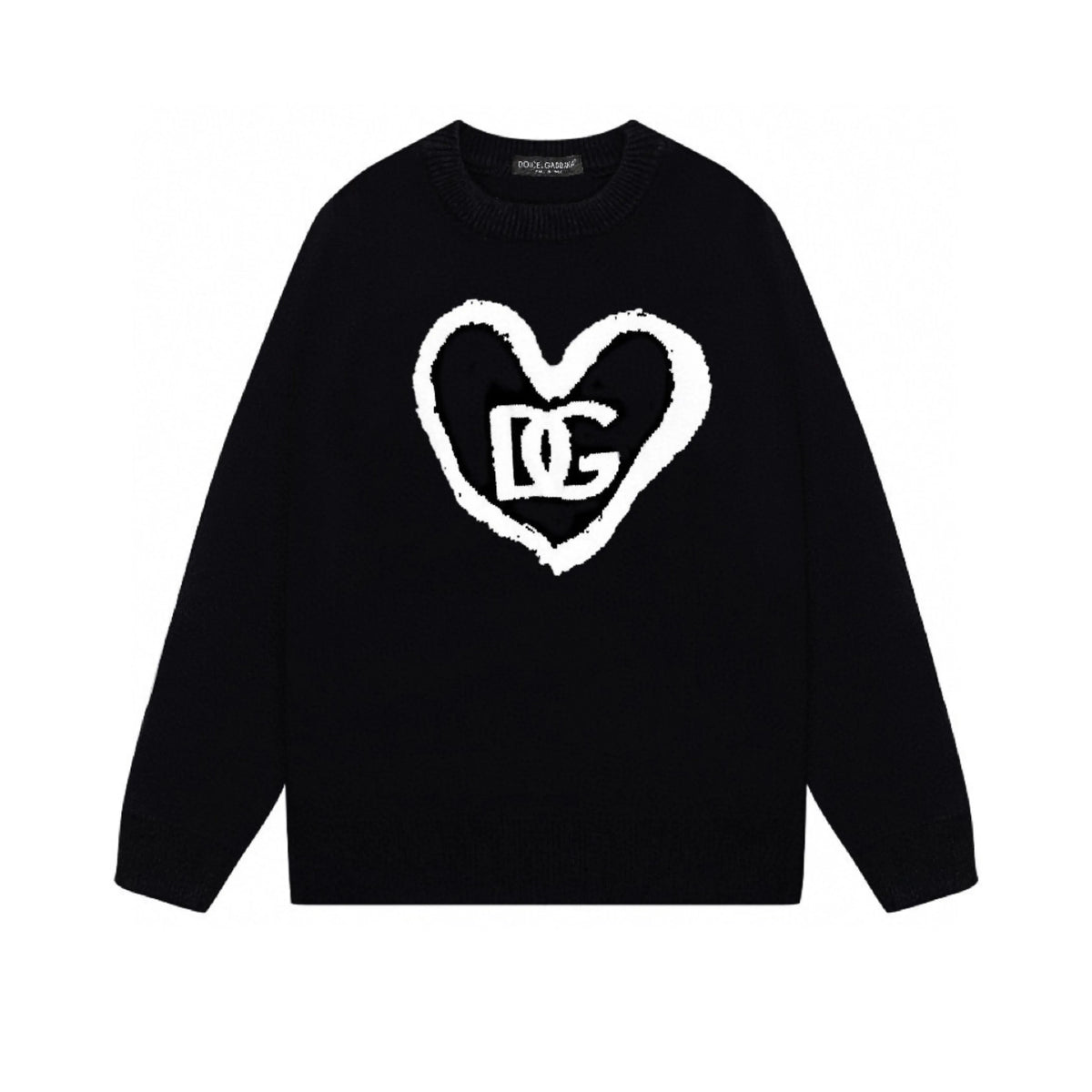 SUÉTER DOLCE & GABBANA HEART BLACK