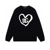 SUÉTER DOLCE & GABBANA HEART BLACK