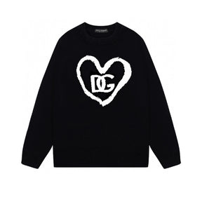 SUÉTER DOLCE & GABBANA HEART BLACK