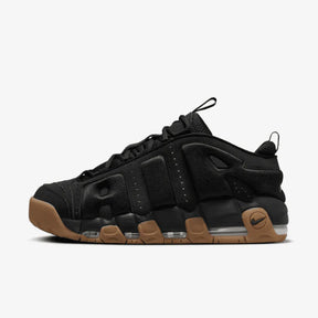 TÊNIS NIKE AIR MORE UPTEMPO "LOW BLACK GUM"
