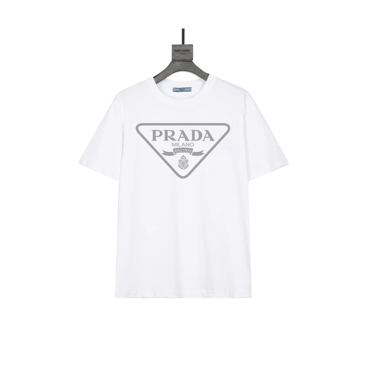 CAMISETA PRADA TRIANGLE WHITE