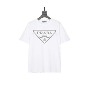 CAMISETA PRADA TRIANGLE WHITE