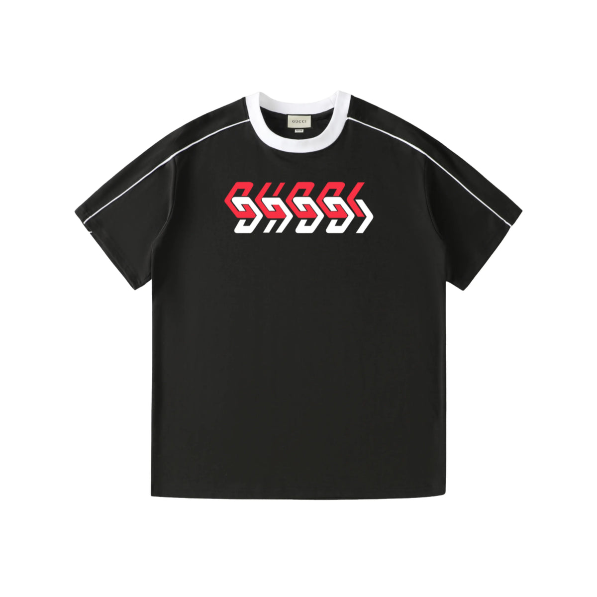 CAMISETA  GUCCI / SPORT STRIPES BLACK