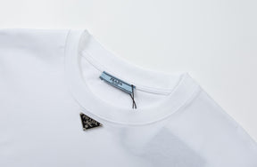CAMISETA PRADA WHITE LOGO