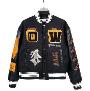 JAQUETA OFF WHITE LABORATORY OF FUN