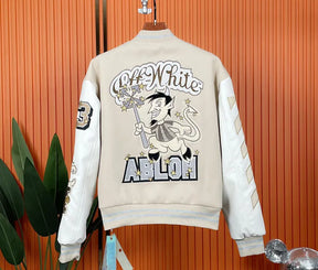 JAQUETA OFF WHITE ABLON