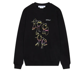 MOLETOM OFF WHITE PAINT