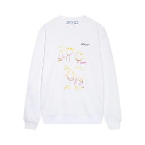 MOLETOM OFF WHITE PAINT