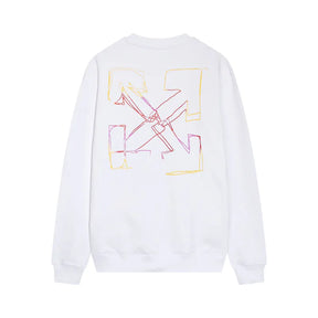 MOLETOM OFF WHITE PAINT
