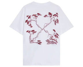 CAMISETA OFF WHITE CHERRY TREE