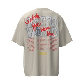 CAMISETA ASTROWORLD TRAVIS SCOTT TOUR