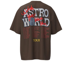 CAMISETA ASTROWORLD TRAVIS SCOTT TOUR
