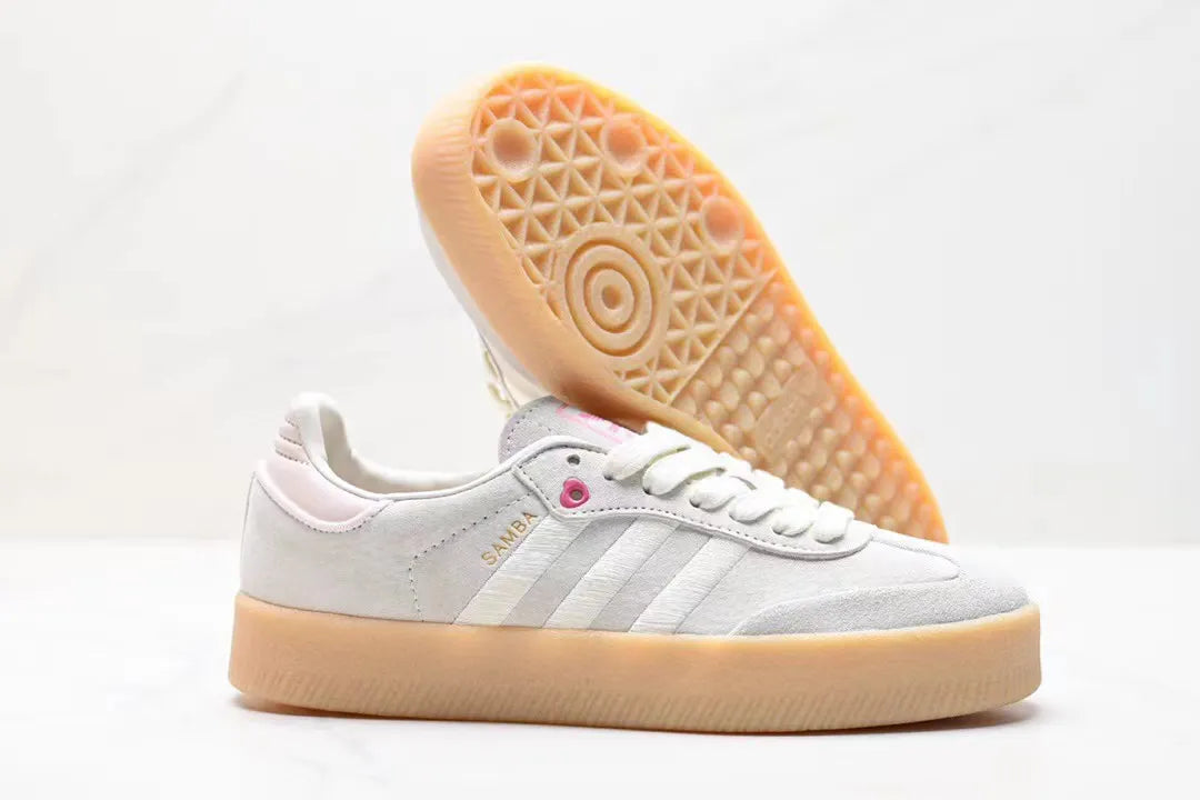 TÊNIS ADIDAS SAMBAE IVORY PINK FUNSION