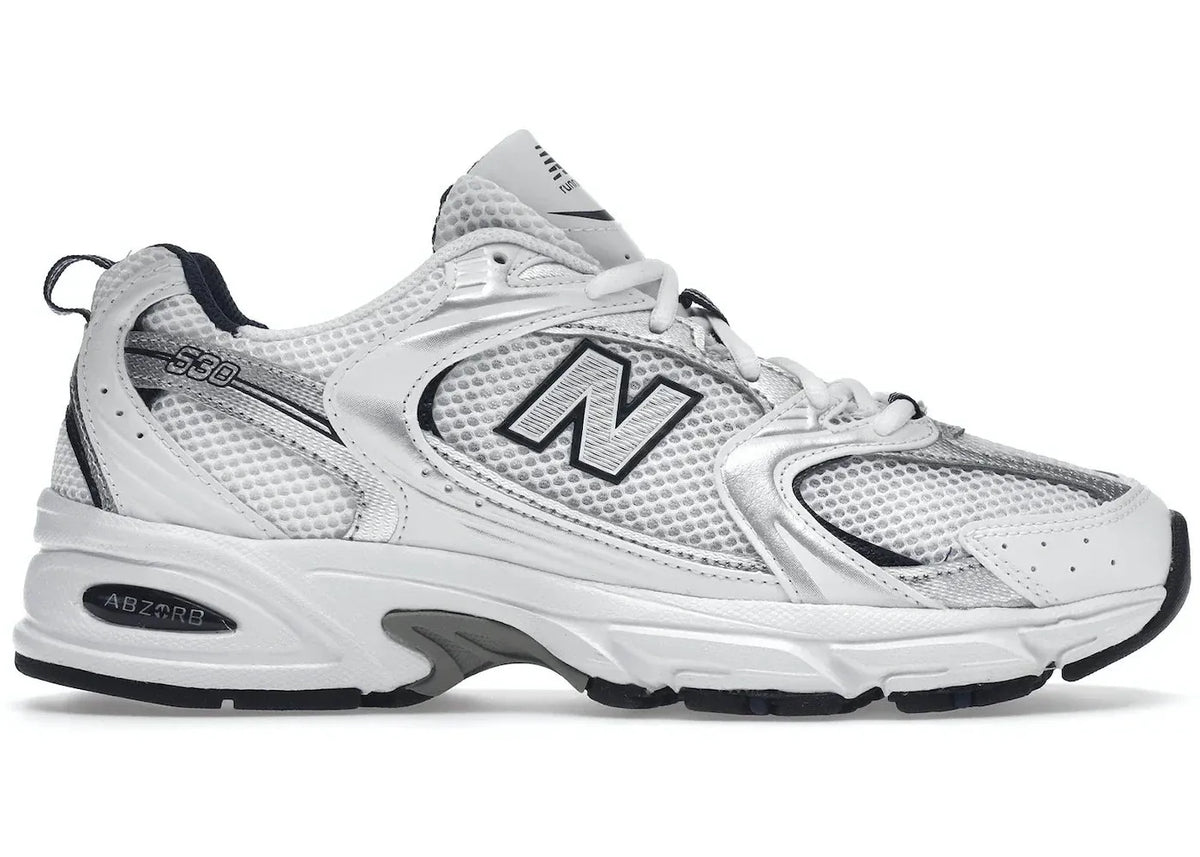 TÊNIS NEW BALANCE 530 WHITE SILVE NAVY