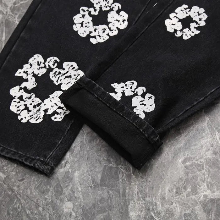 CALÇA DENIM TEARS X LEVI'S COTTON WREATH JEAN BLACK