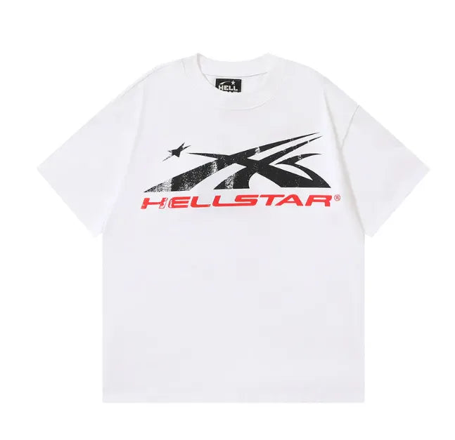 CAMISETA HELLSTAR WHITE LOGO