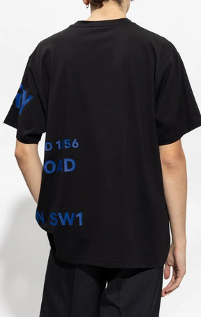 CAMISETA BURBERRY ESTAMPADA "BLACK"